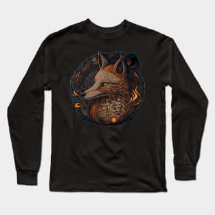 Inari Ōkami, God of Foxes Long Sleeve T-Shirt